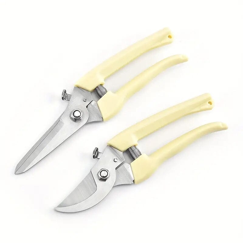 2-Pieces: Garden Pruning Shears Set Sharp Blades 2025 Cheap Online