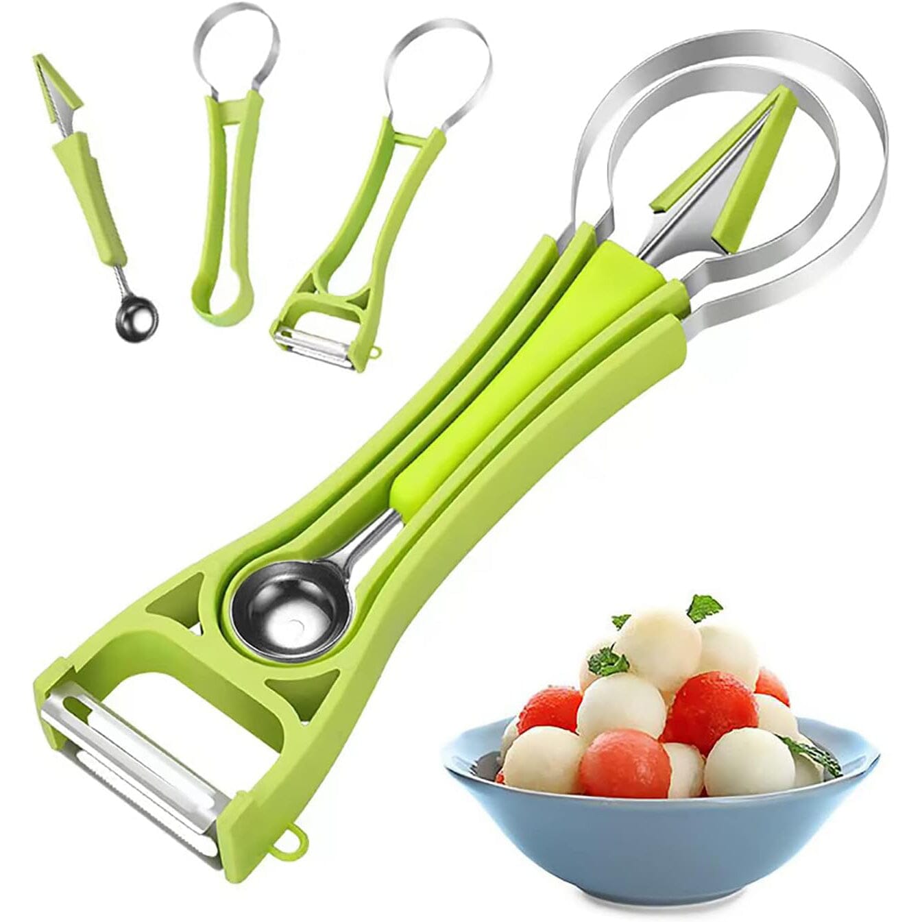 5-in-1 Stainless Steel Fruit Carving Tools Huge Surprise