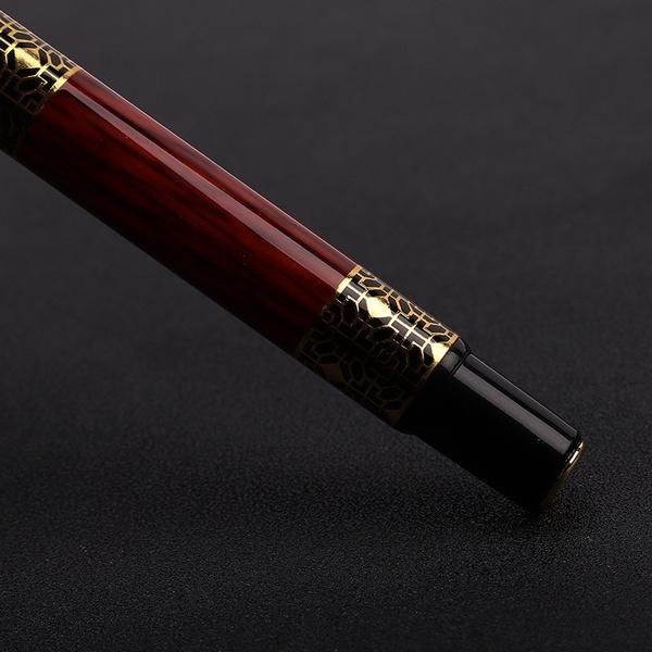 2-Pack: Wood Grain Classical Fountain Pen Ballpoint Pen Manchester Sale Online