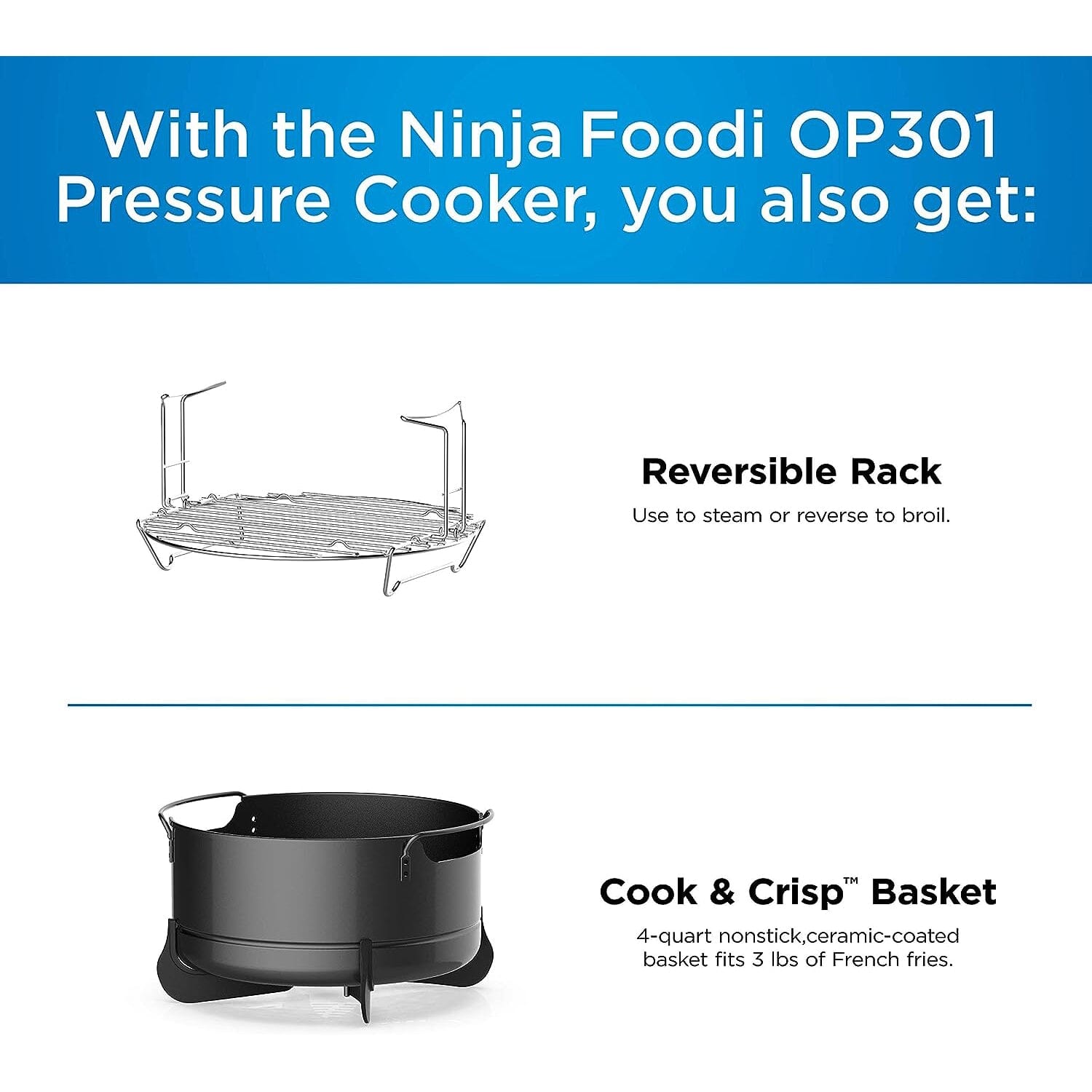 Ninja Pressure Cookers & Canners, 6.5 qt, Black (Refurbished) With Paypal Cheap Pice