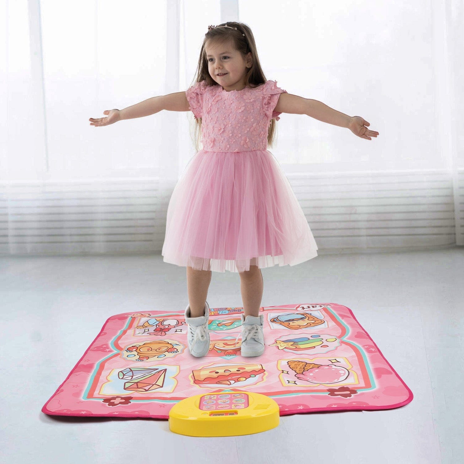 Kids Electronic Music Dance Pad with 6 Modes Outlet Pay With Paypal