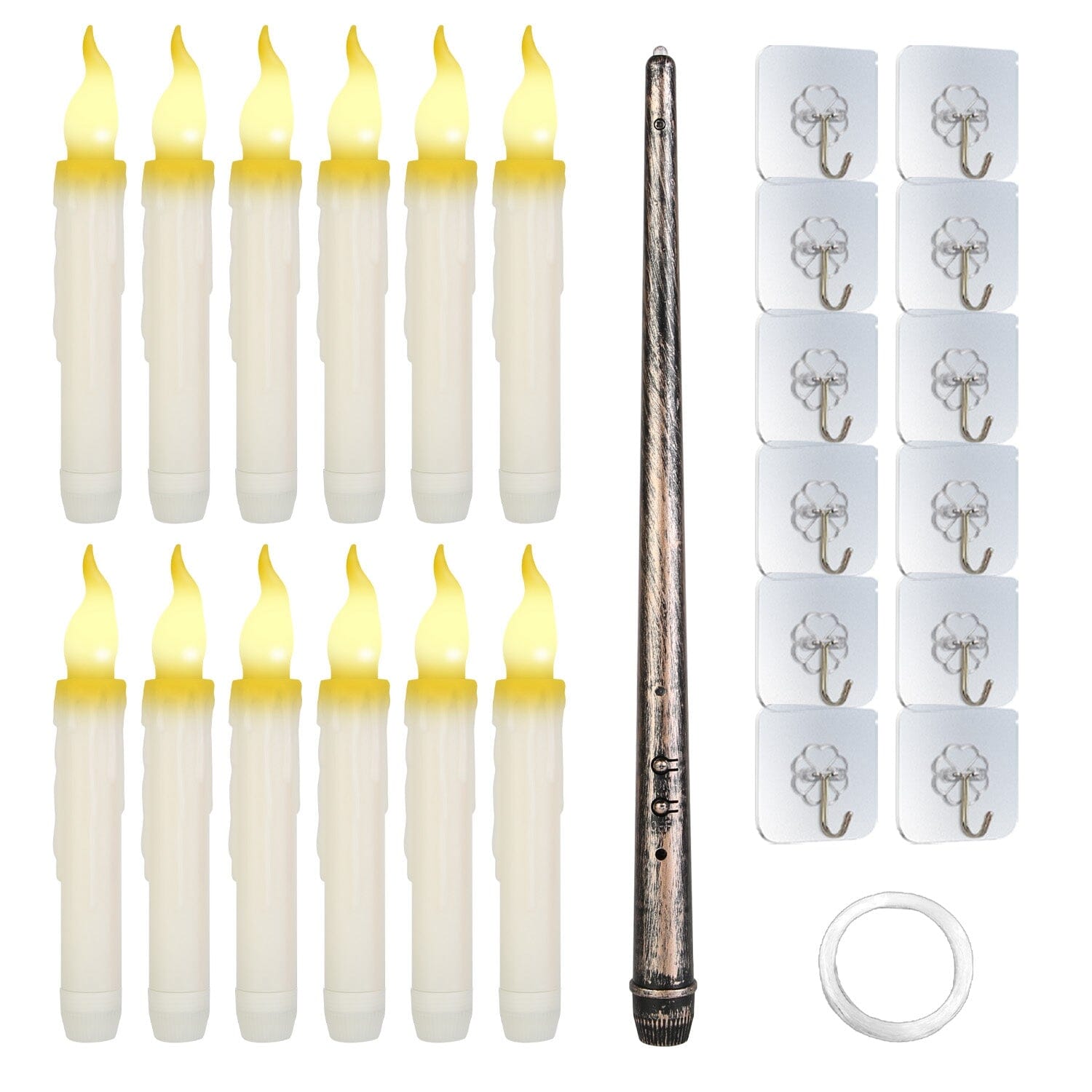 12-Pieces: Flameless LED Magic Floating Candles Outlet Recommend