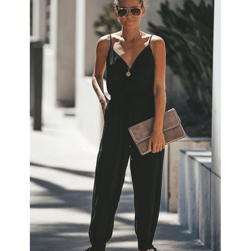 Women's Sexy Casual Daily V Neck Jumpsuit Buy Cheap 100% Original