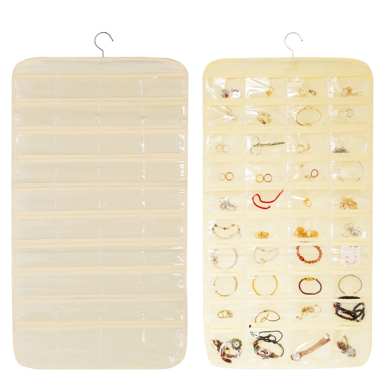 2-Piece: Hanging Jewelry Organizer Cheap