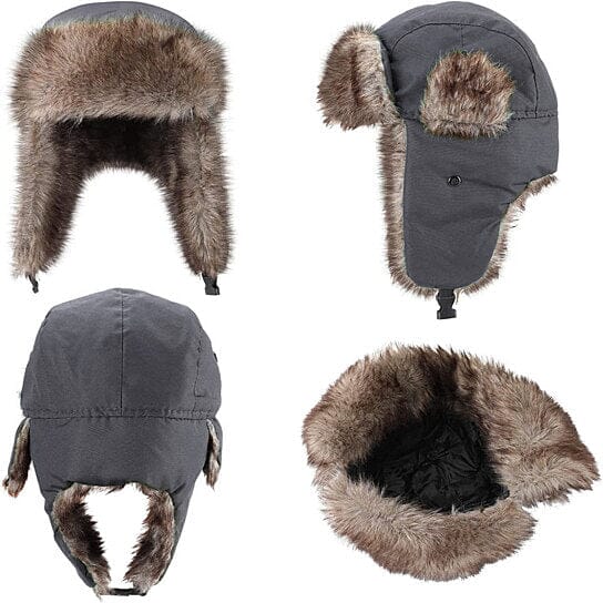 2-Pack: Men's Ushanka Winter Faux Fur Hat with Ear Flaps Free Shipping Release Dates