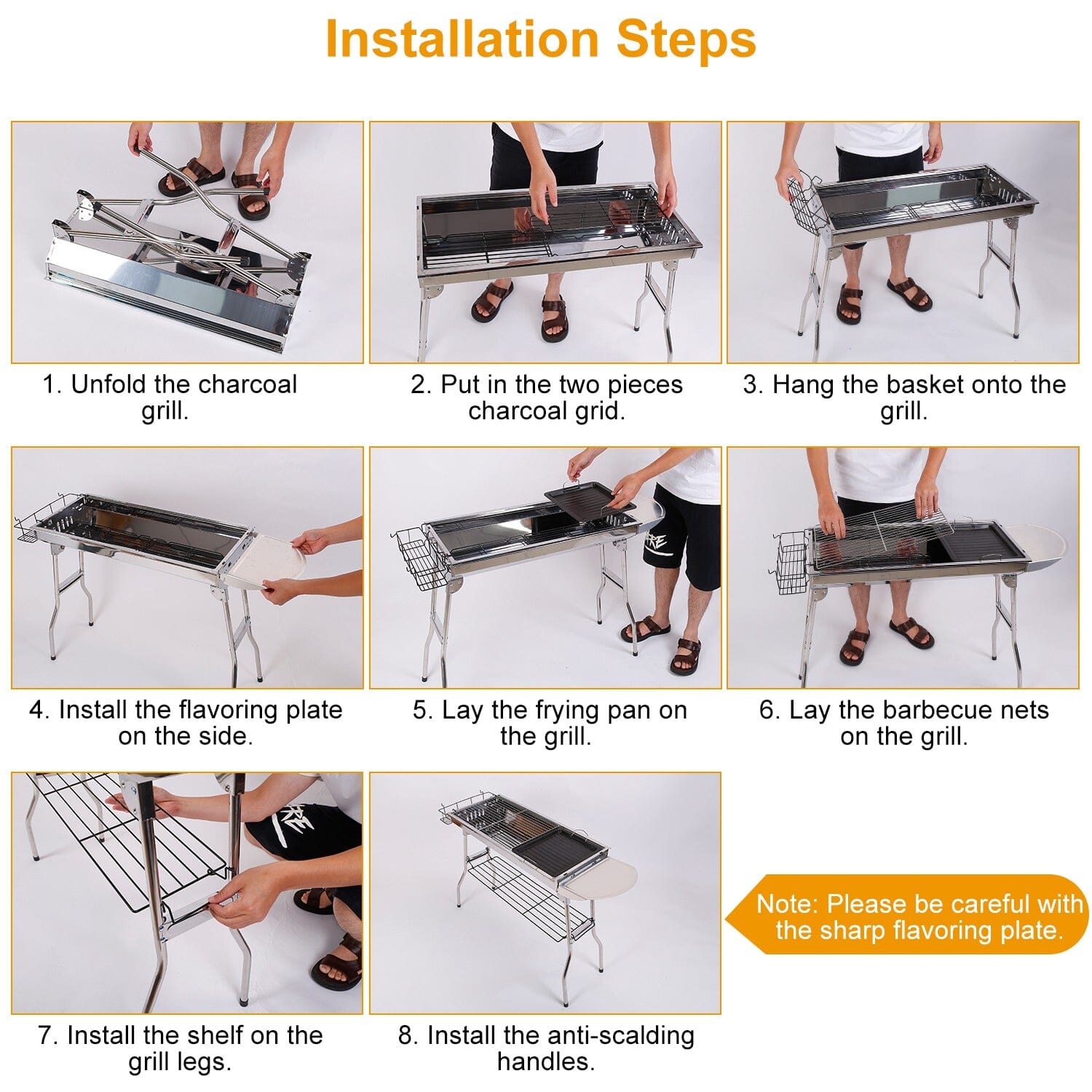 Foldable Portable Barbecue Grill Visit Sale Online