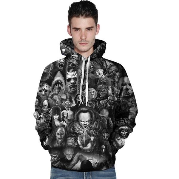 Unisex Characters Skull 3D Printed Hoodies Sale Reliable