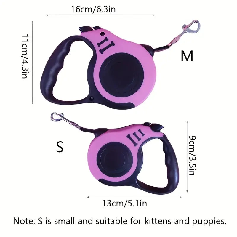 Durable Double Switch Retractable Pet Leash Official Sale Online