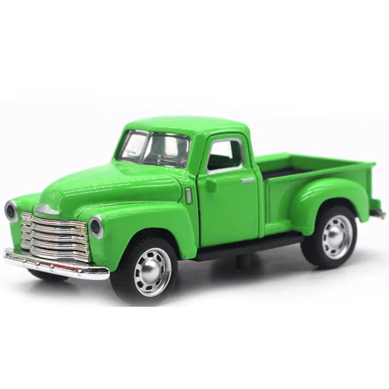 Vintage Mini Diecast  Truck Christmas Metal Farmhouse Decorative Tabletop Storage High Quality