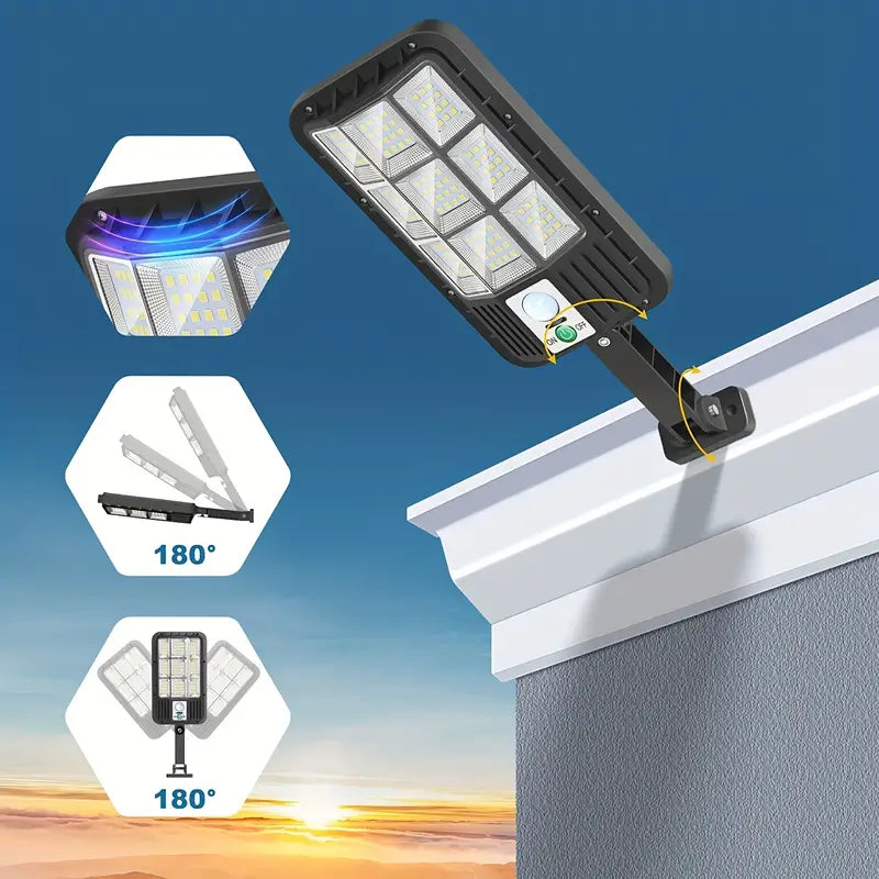 5000LM Solar Flood Light Dusk To Dawn, Solar Powered Outdoor Lights With Security Motion Sensor Nicekicks Cheap Pice