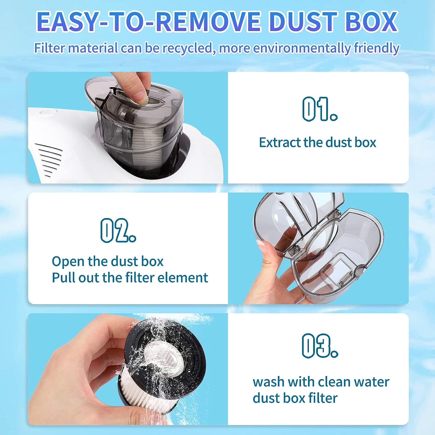 Wireless Mite Remover Cleaning Machine with 11KPa Powerful Suction Free Shipping Clearance Store