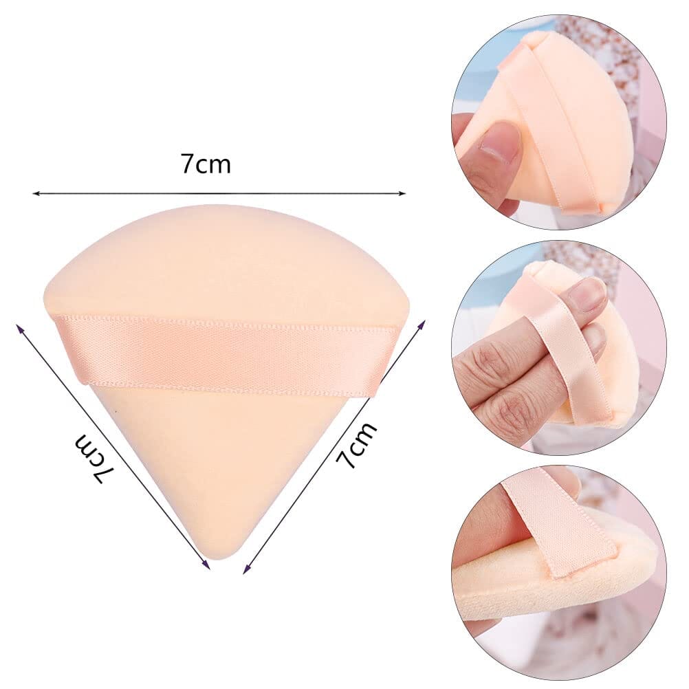 6-Piece: Face Soft Triangle Powder Puff Outlet Online Shop