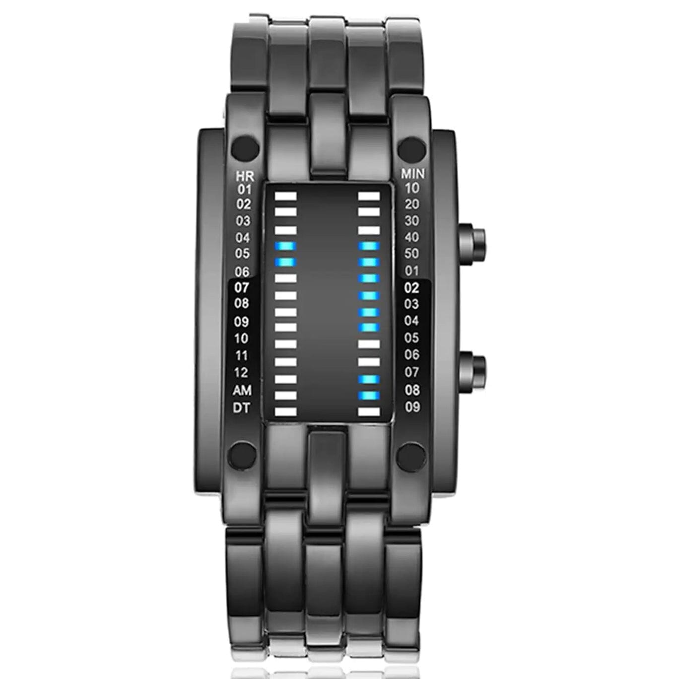 Men LED Light Stainless Steel Sports Watch Discount Shop