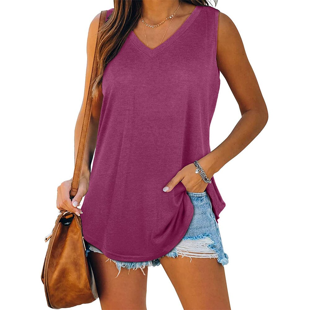 Women's V Neck Tank Top Buy Cheap Shop