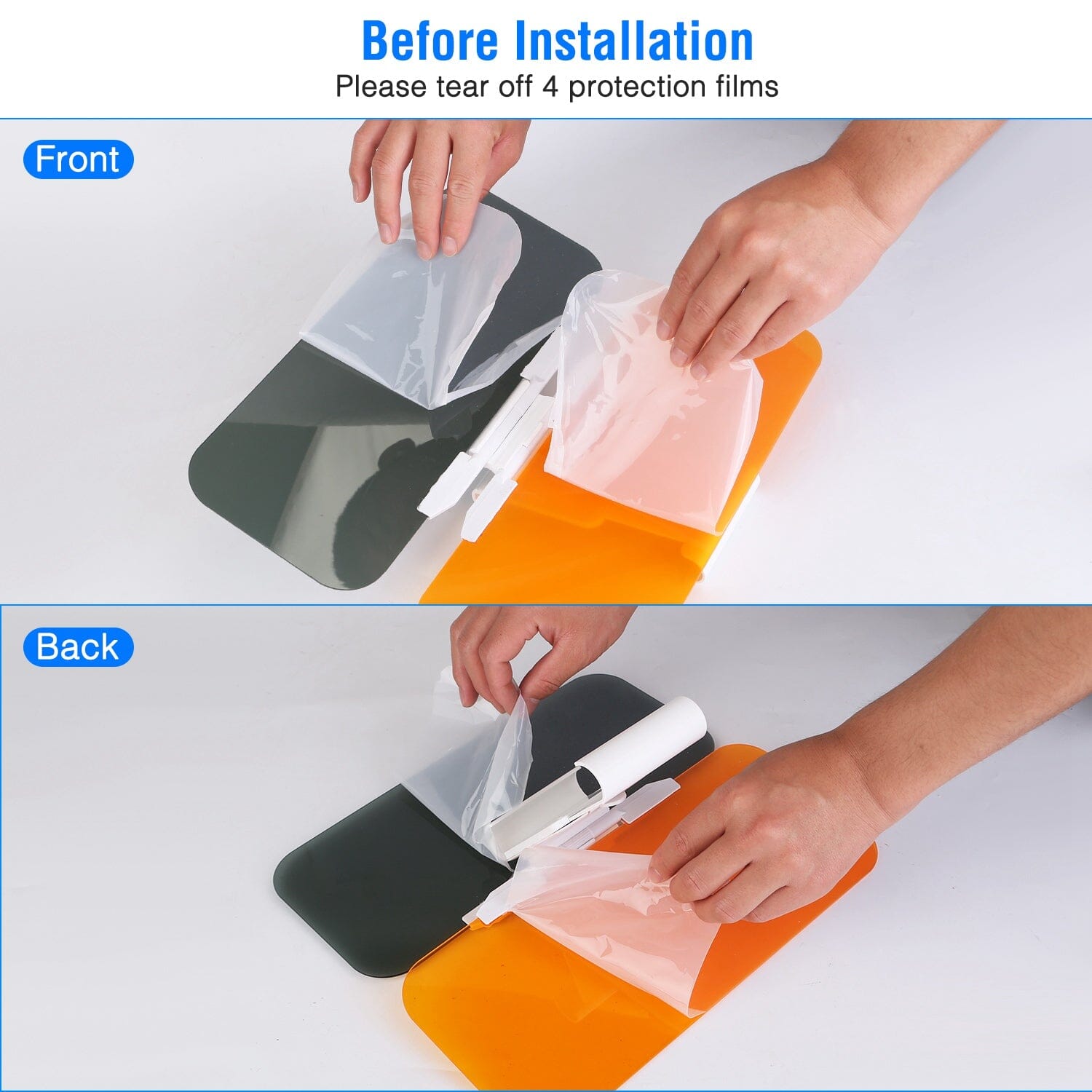 2-in-1 Sun Visor Extender with Adjustable View Angles Discount Nicekicks