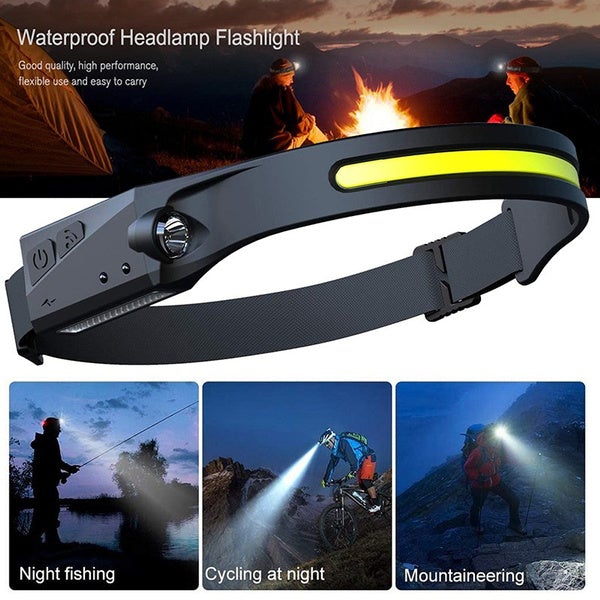 Super Bright LED Headlamp Flashlight Rechargeable Sale Clearance