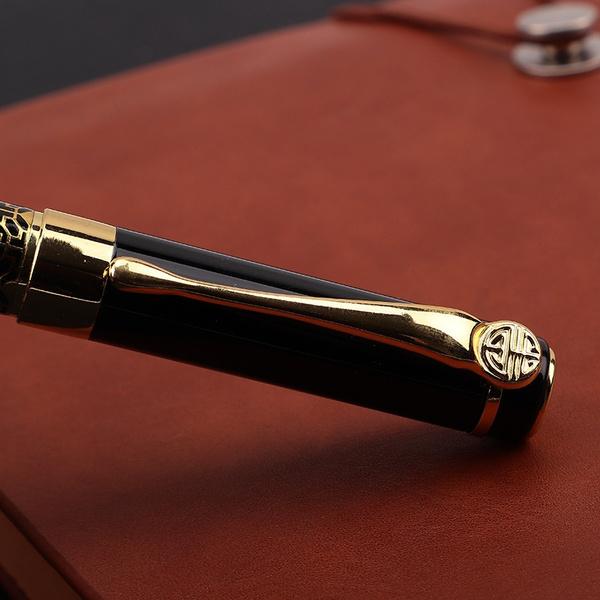 2-Pack: Wood Grain Classical Fountain Pen Ballpoint Pen Manchester Sale Online