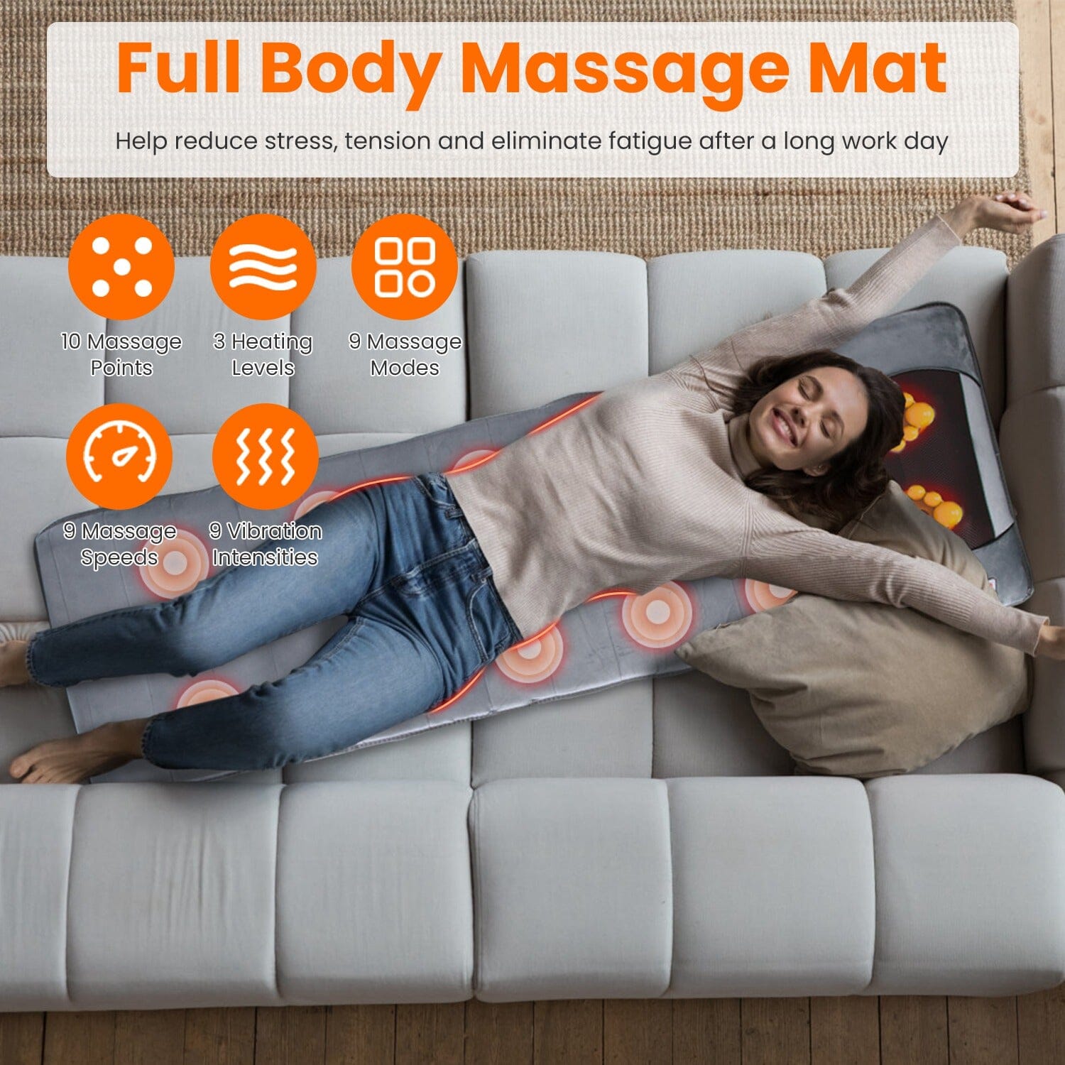 Full Body Electric Massage Mat Footlocker Pictures Cheap Online