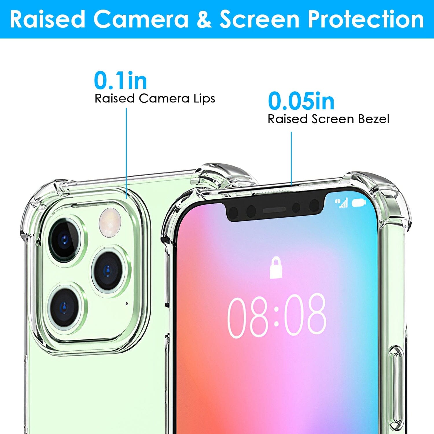 iPhone Shockproof Clear Phone Case Soft TPU Online Shop From China