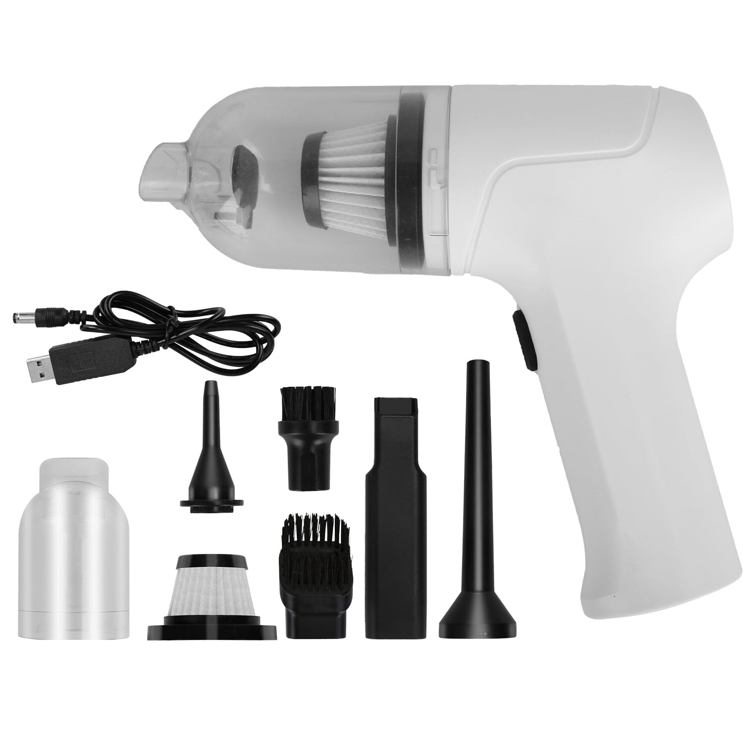 2-in-1 Cordless Vacuum Cleaner Compressed Air Duster Cheap Sale Amazing Pice