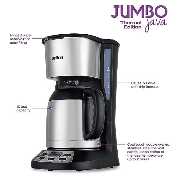 Salton Jumbo Java Coffee Maker - Thermal Shop Offer