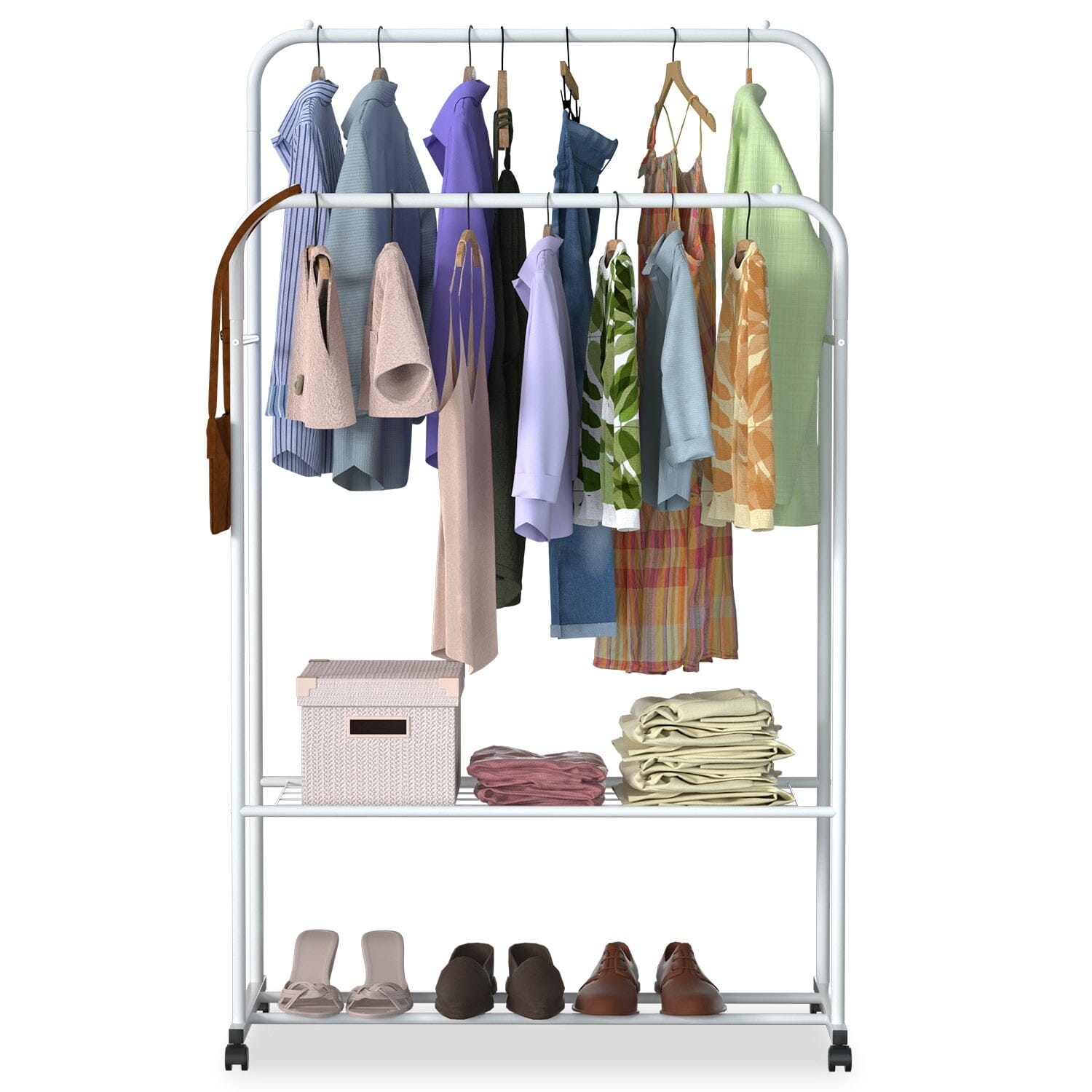 Garment Hanging Rack Clothing Organizer Outlet Manchester Great Sale