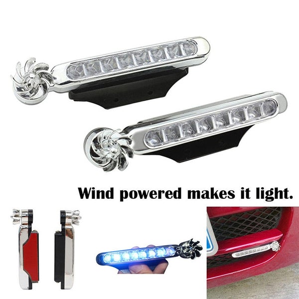 2-Pack: Wind Energy No Need External Power Supply Car Discount Wide Range Of