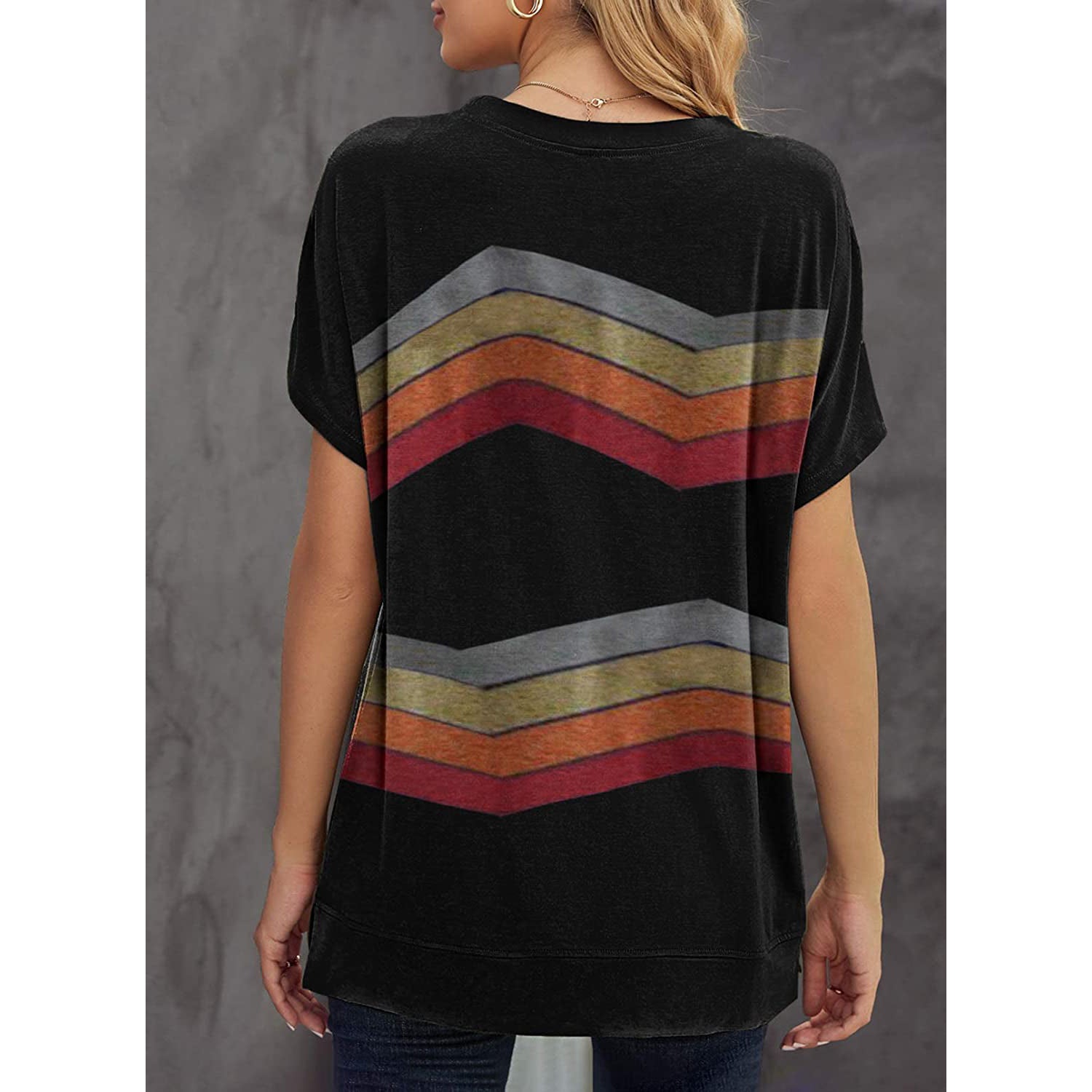 Womens Graphic Crewneck Tee Loose Casual T-Shirt Enjoy Online