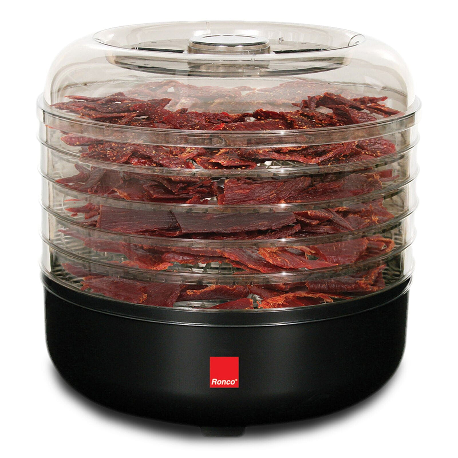 Ronco Beef Jerky Machine with 5 Stackable Trays Outlet New