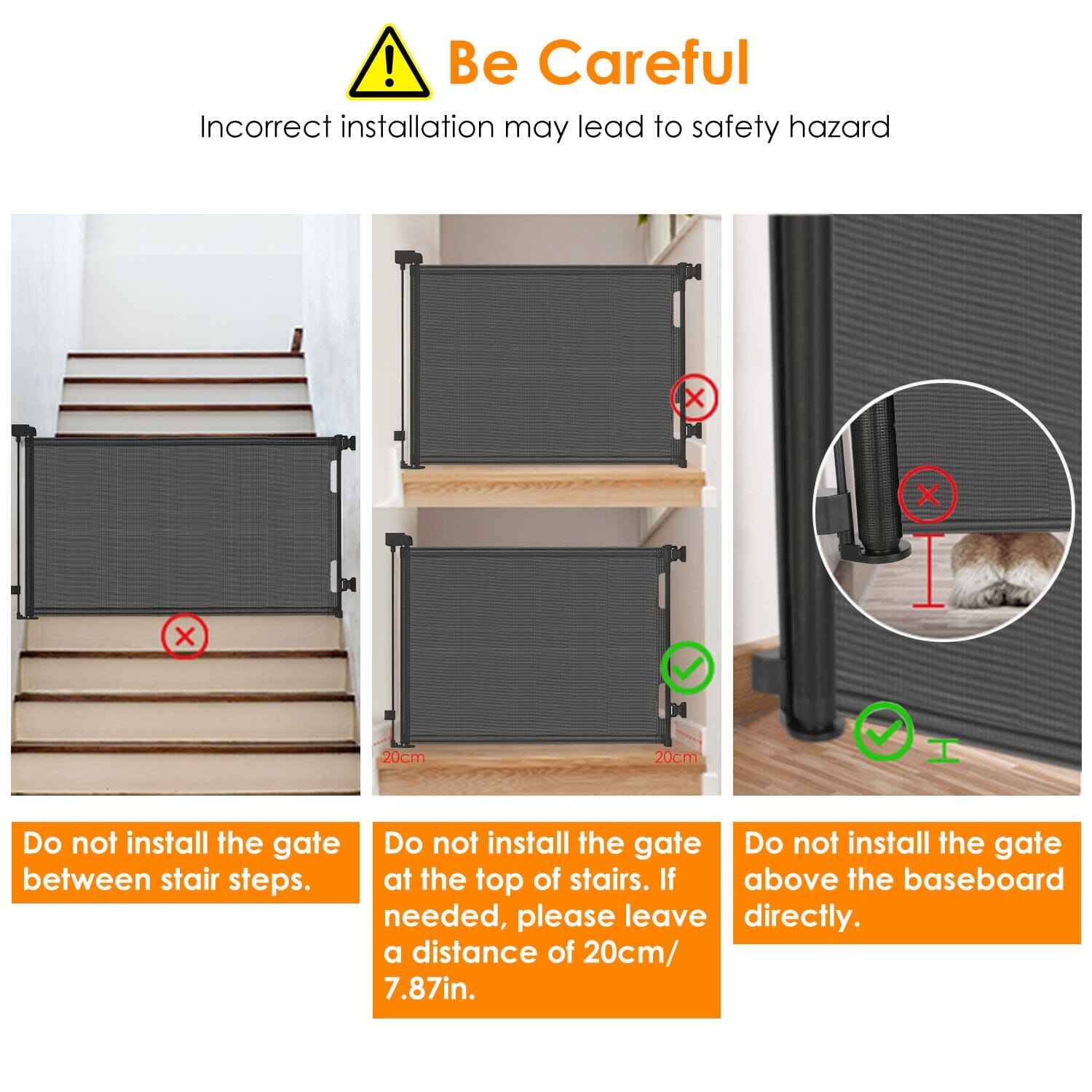 Extra Wide Child Safety Gate Retractable Door Cheap Sale Geniue Stockist