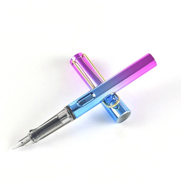 5-Pack: Fashion Color Student Office Fountain Pen School Stationery Supplies Ink Pens Big Sale