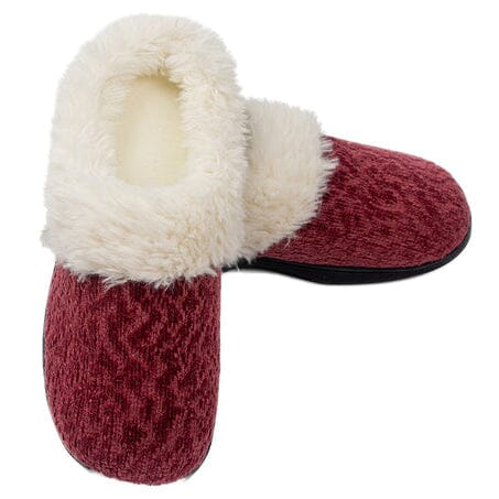 Roxoni Women's Soft Indoor Outdoor Suede Furr Clog Slippers Buy Cheap Big Discount