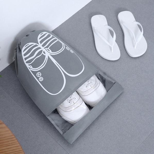 3-Pack: Drawstring Shoe Storage Bag Buy Cheap Very Cheap