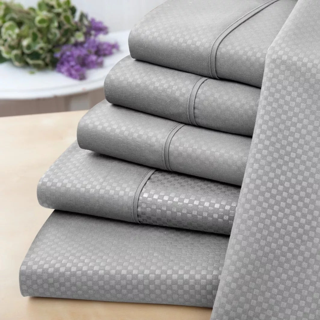 6-Piece Set: US Army Embossed Check Sheet Set Cheap Sale Best Store To Get