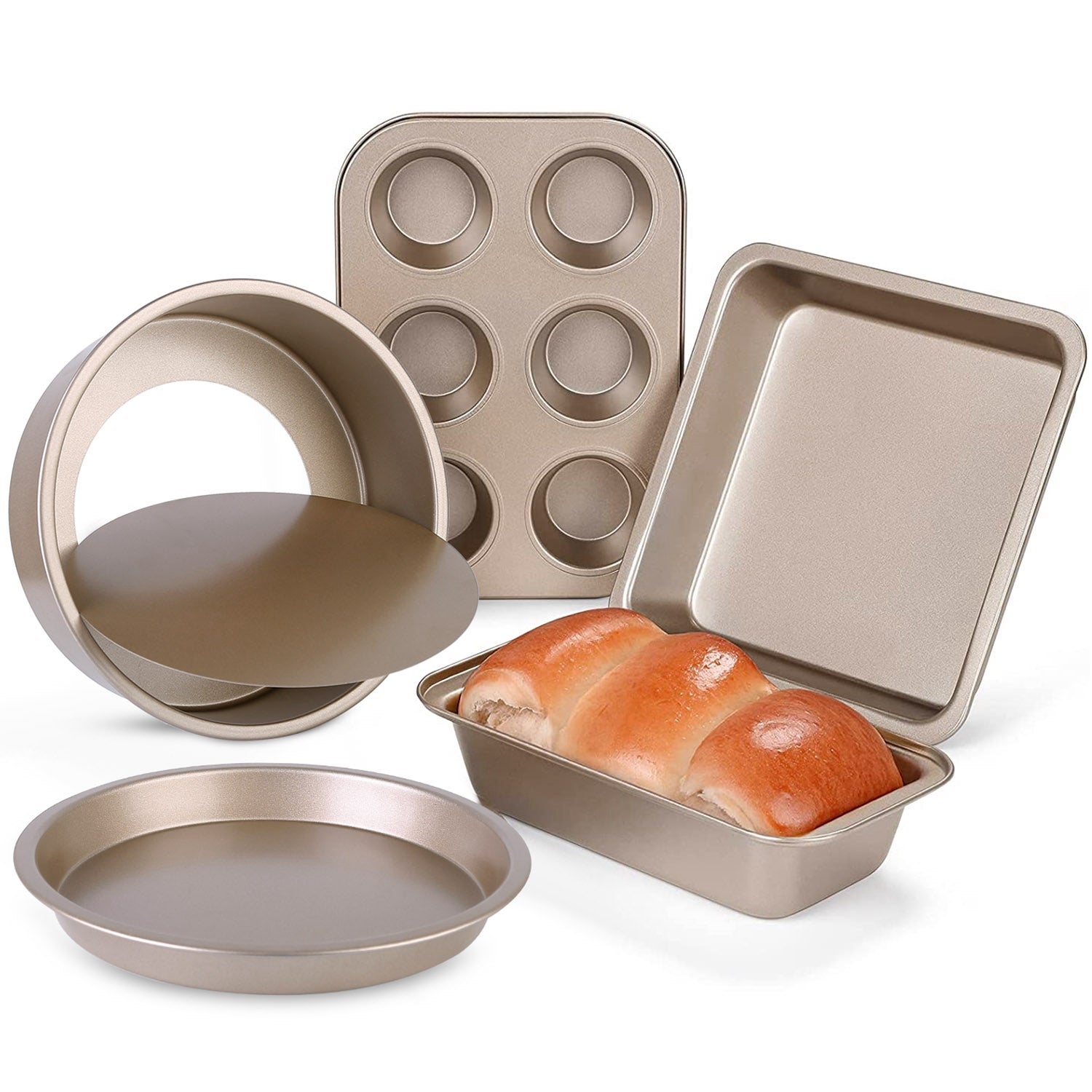 5-Piece: Nonstick Bakeware Set Sast For Sale