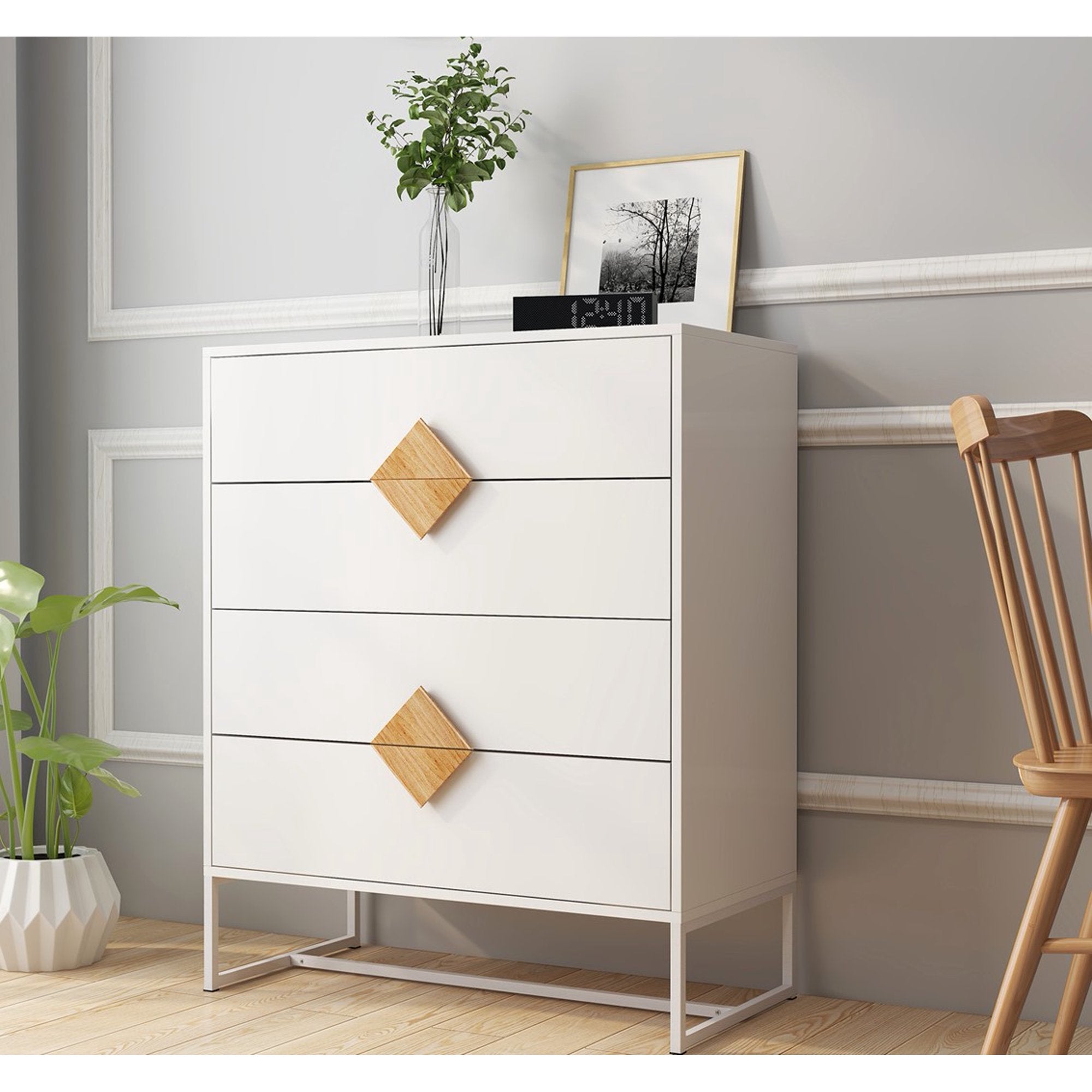 Storage Sideboard Cabinet White New Arrival For Sale