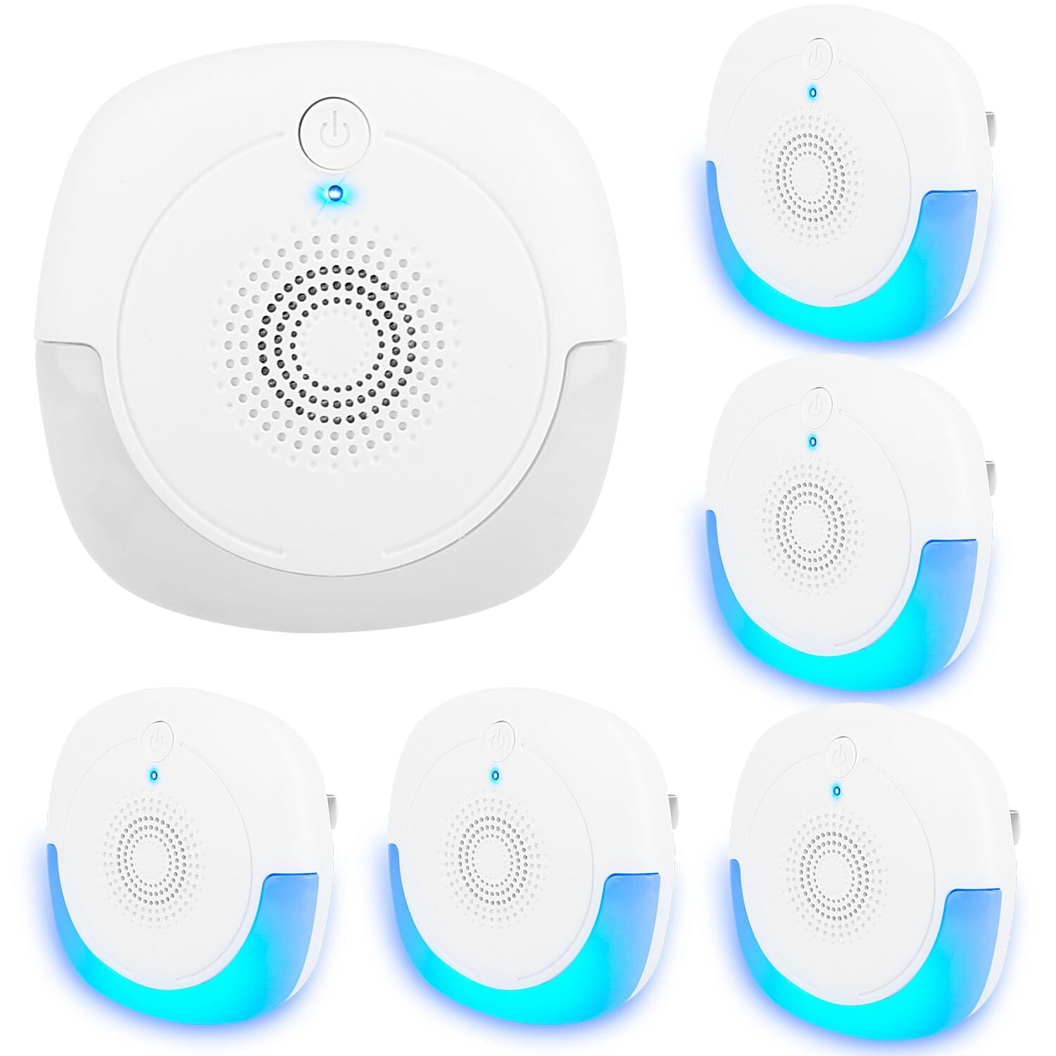 6-Pack: Ultrasonic Pest Repellers Plug-In Indoor Pest Control Mouse Repellent Cheap 100% Authentic