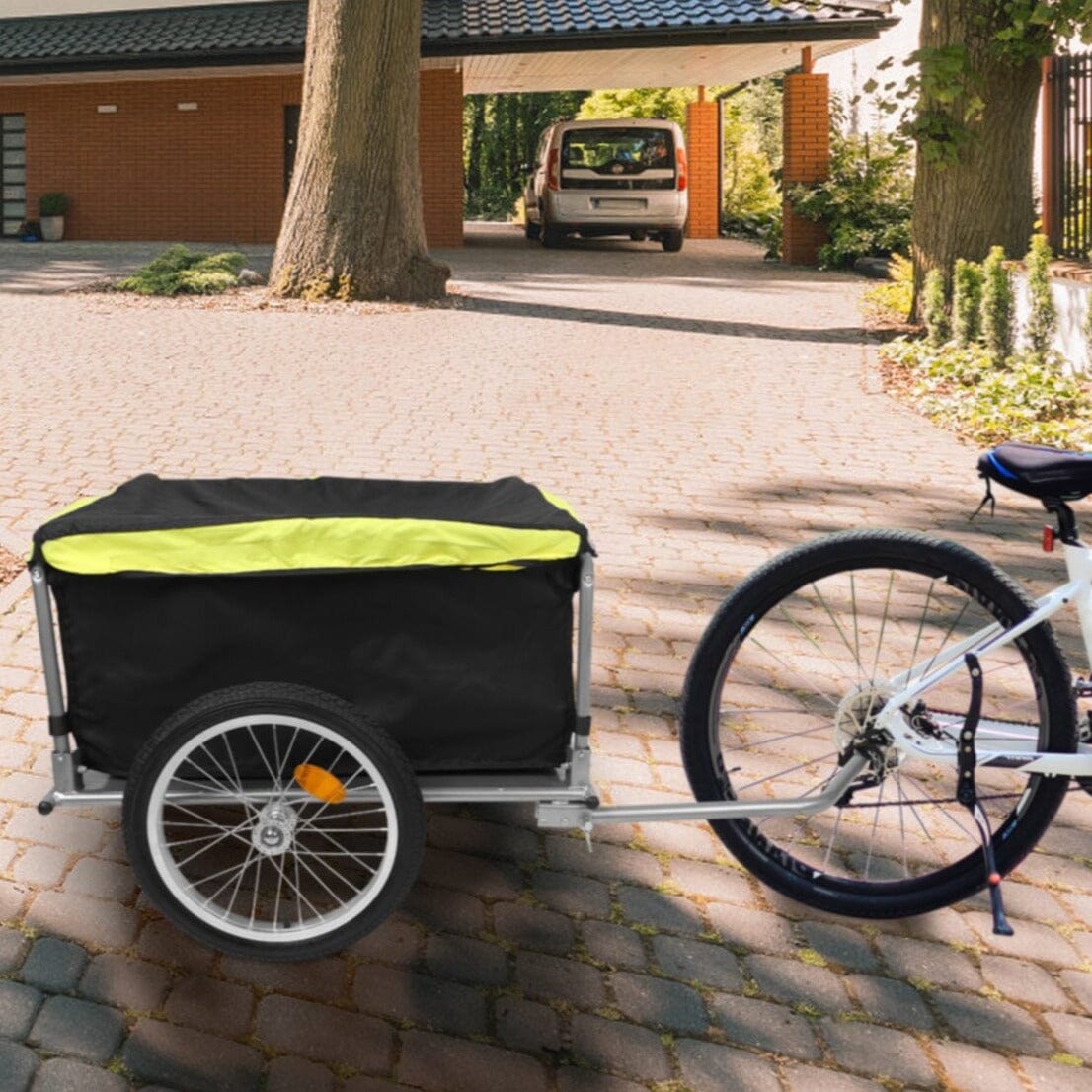 Foldable Bicycle Cargo Wagon Trailer Free Shipping View