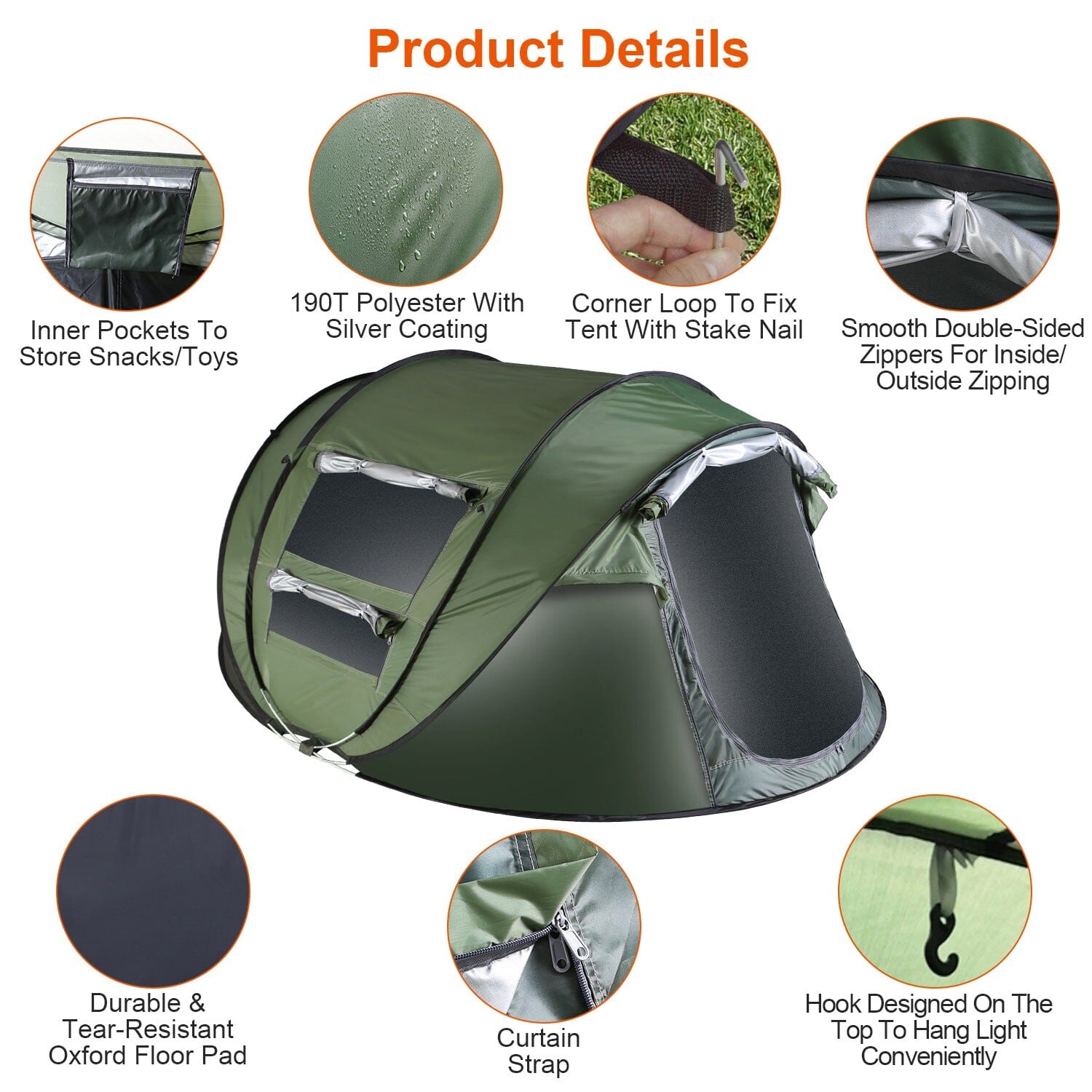 Automatic Pop Up Camping Tent Outlet Low Pice