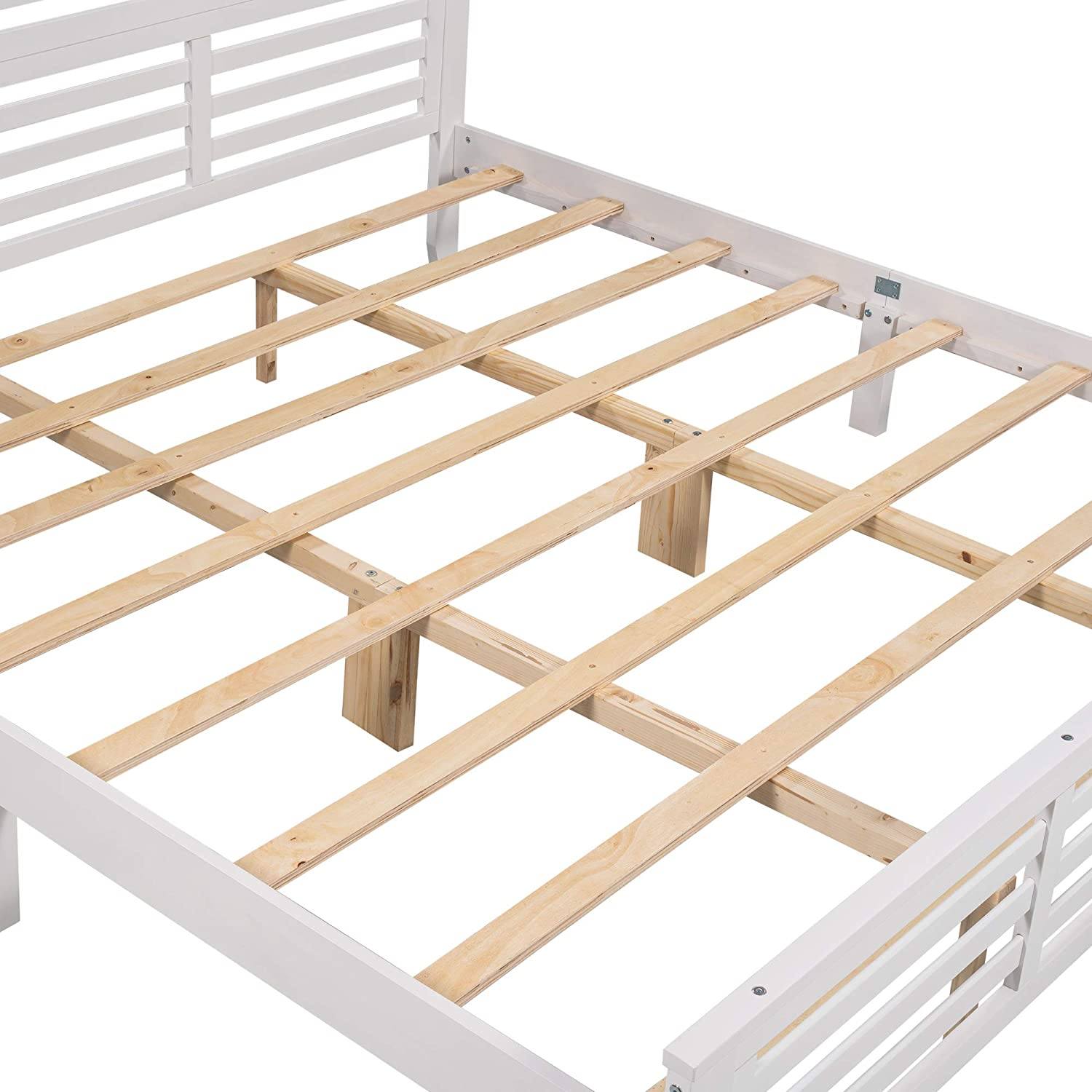 Solid Wood Platform Bed Frame Discounts