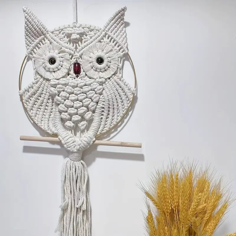 Owl Macrame Home Tapestry Boho Tapestry Wall Hanging Recommend Cheap Pice