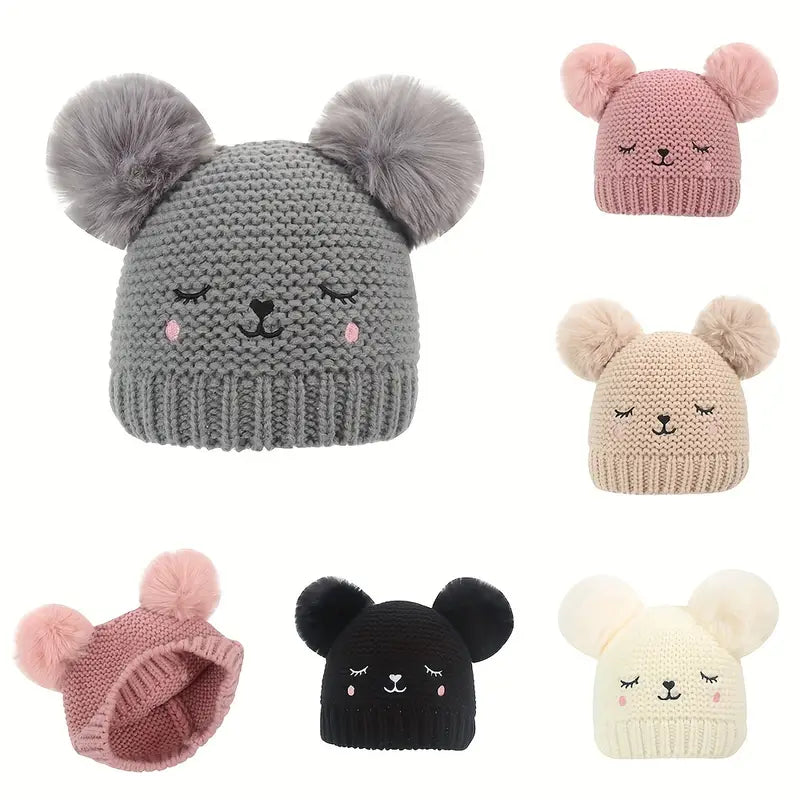 Knitted Beanie Hat, Cute Cold-proof Winter Hat For 6-24 Months Baby Girls Cheap Sale Huge Surprise