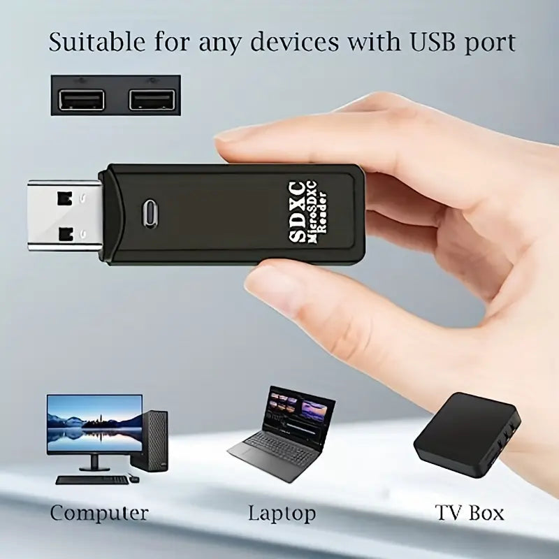 USB 2.0 SD Card Reader Micro SD Card To USB Adapter Comfortable Cheap Pice