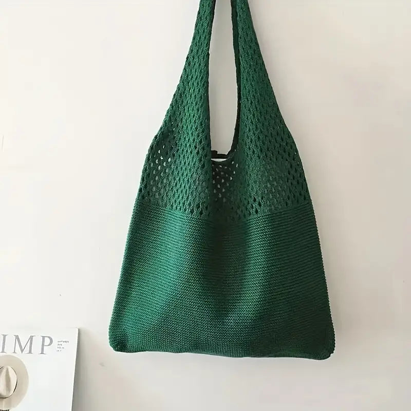 Simple Retro Hollow Crochet Bag Cheap Sale Brand New Unisex