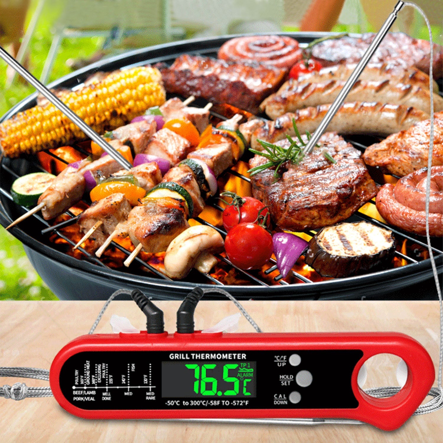 Digital Thermometer BBQ Meat Food Cooking Temperature Tester 100% Authentic Cheap Online