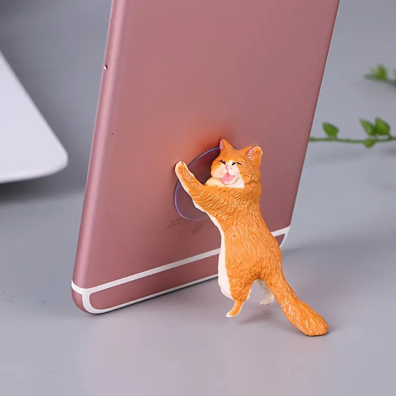 6-Pack: Portable Universal Cute Cat Cell Phone Holder Fashionable Sale Online