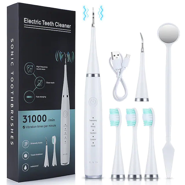 Electric Toothbrush Sonic Dental Scaler Teeth Whitening Kit Sale Nicekicks