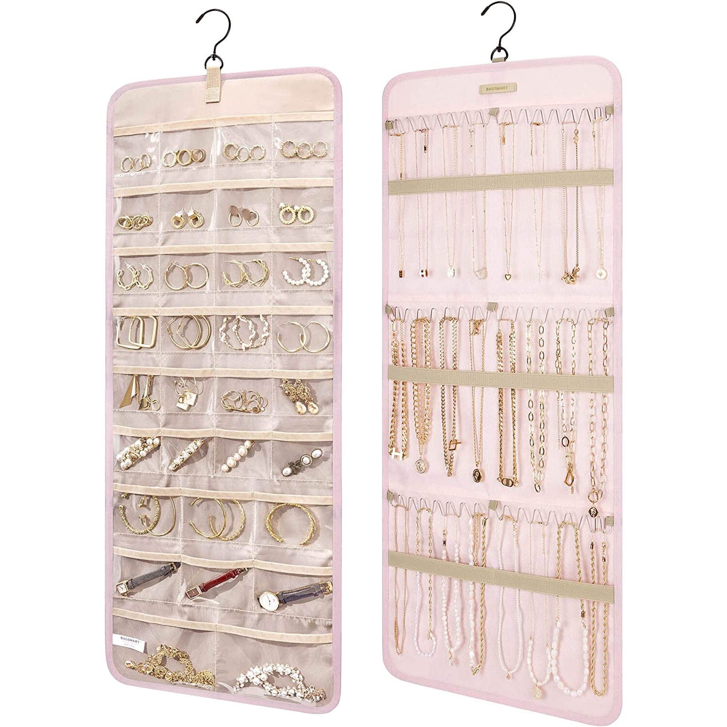 Hanging Jewelry Organizer Storage Roll Shop For Sale