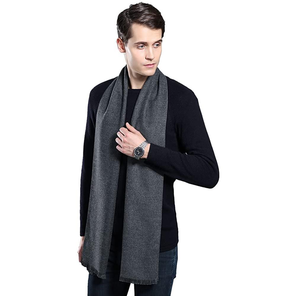 Ohayomi Mens Winter Cashmere Fashion Formal Soft Scarves Outlet Looking For