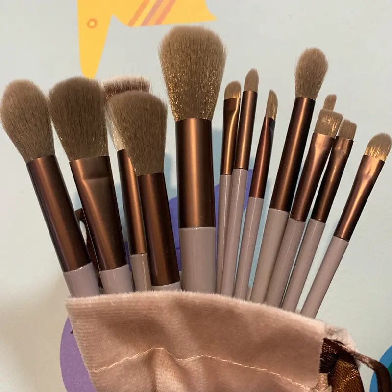 13-Piece: Professional Makeup Brush Set Discount 2025 Newest